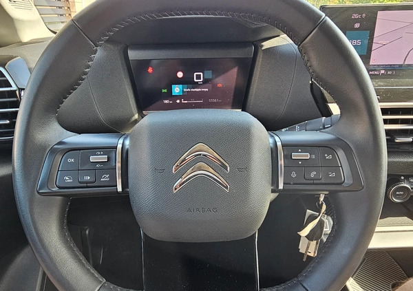 Citroen C4 cena 57900 przebieg: 52000, rok produkcji 2022 z Uniejów małe 92